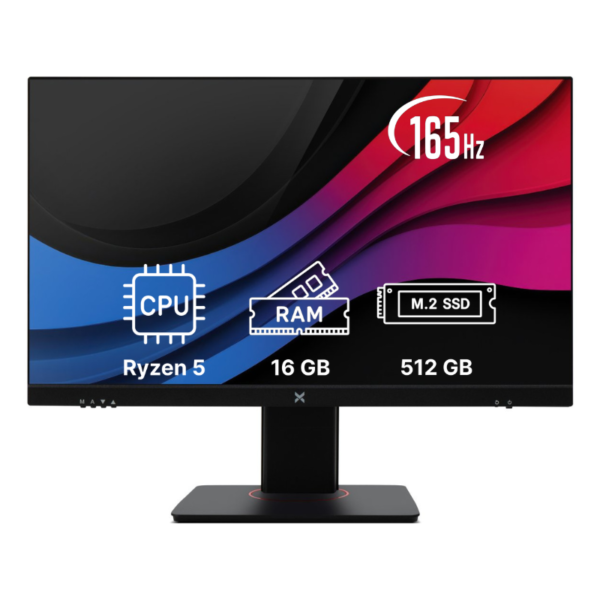 Моноблок Vinga AIO Advanced C0346  27"/ Ryzen 5 5600G/ 16GB/ 512GB SSD/ Radeon Graphics/ Win 11