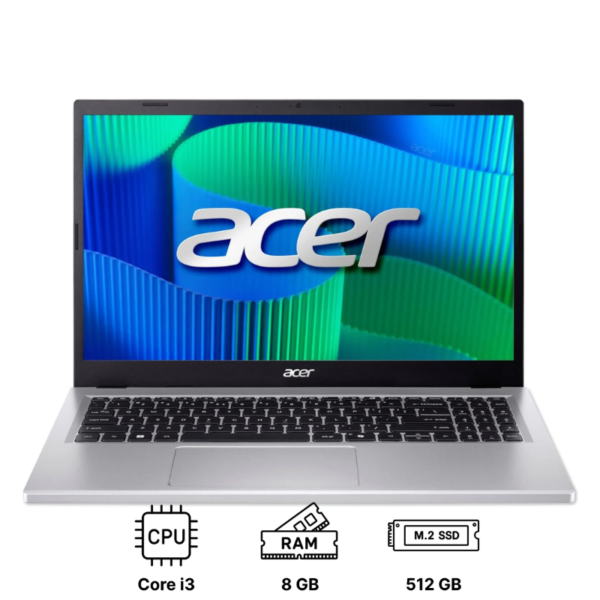 Ноутбук Acer Extensa 15 15.6"/ Core i3-1315U/ 8GB/ 512GB SSD/ Intel UHD Graphics/ Windows 11