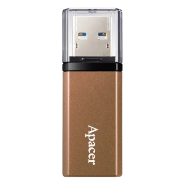 Флеш пам'ять USB Apacer AH25C 128GB USB 3.2 Gen 1 Bronze Brown (AP128GAH25CJ-1)