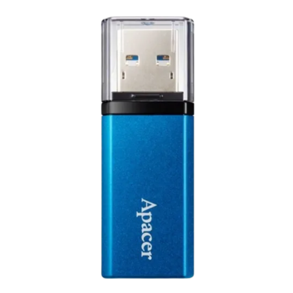 Флеш пам'ять USB Apacer AH25C 256GB USB 3.2 Gen 1 Blue (AP256GAH25CU-1)