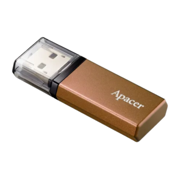 Флеш пам'ять USB Apacer AH25C 256GB USB 3.2 Bronze Brown (AP256GAH25CJ-1)