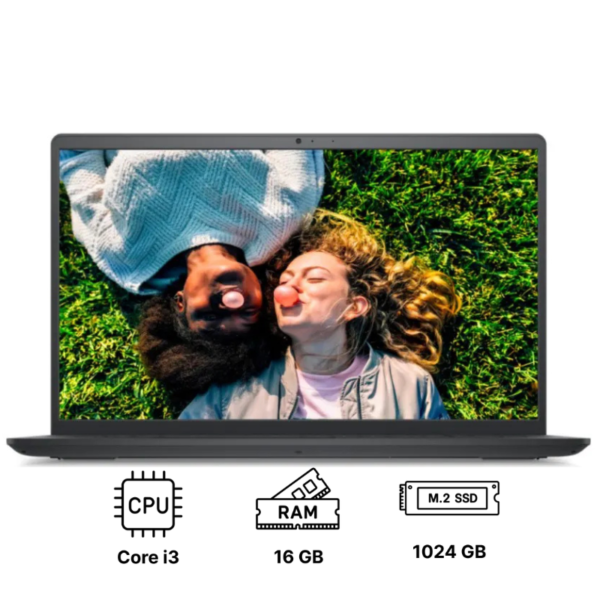 Ноутбук DELL Inspiron 3520 15.6"/ Core i3-1215U/ 16GB/ 1TB SSD/ UHD Graphics/ Win 11
