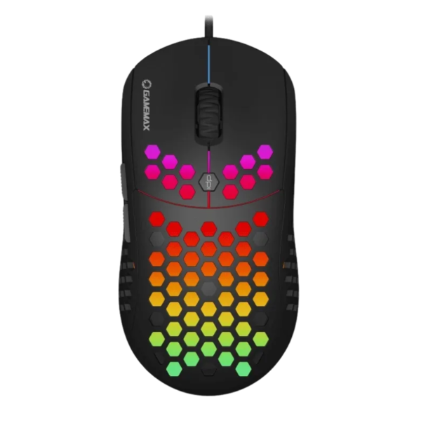 Миша геймінгова дротова GAMEMAX MG8 6400dpi USB 1,8м