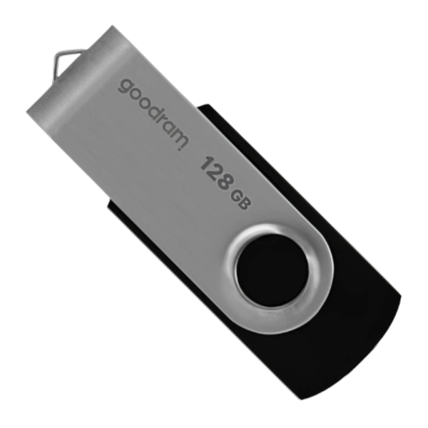 Флеш пам'ять USB Goodram UTS2 Twister 128GB USB 2.0 Black (UTS2-1280K0R11)