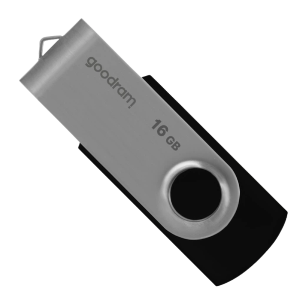 Флеш пам'ять USB Goodram UTS3 Twister 16GB USB 3.2 Black (UTS3-0160K0R11)
