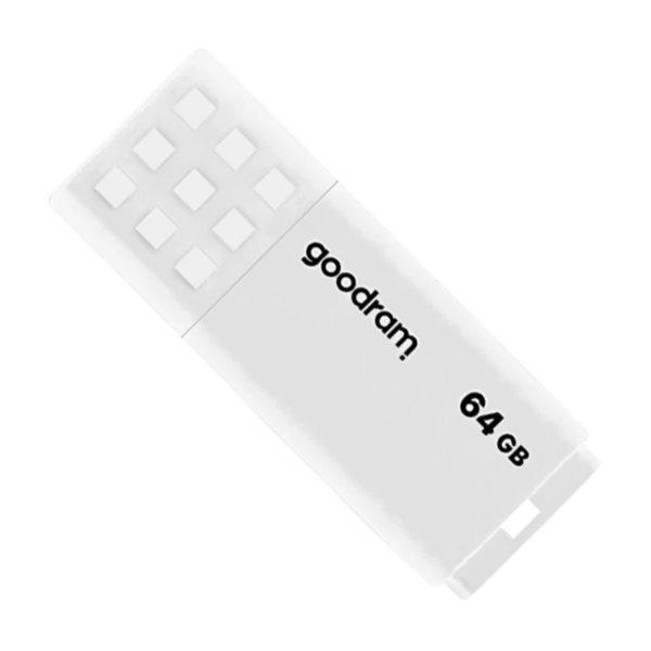 Флеш пам'ять USB Goodram UME2 64GB USB 2.0 White (UME2-0640W0R11)