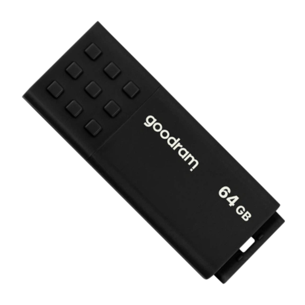 Флеш пам'ять USB Goodram UME3 64GB USB 3.2 Gen1 Black (UME3-0640K0R11)