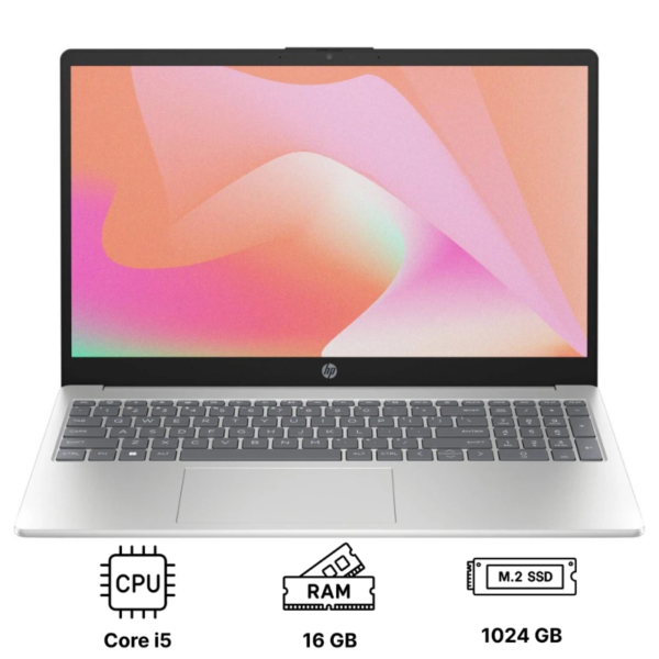 Ноутбук HP 15 15.6"/ i5-1235U/ 16GB/ 1TB SSD/ Iris Xe Graphics/ Windows 11