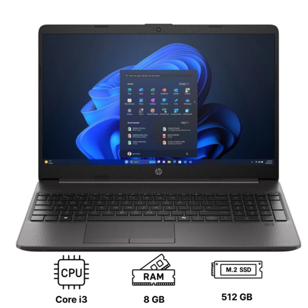 Ноутбук HP 250 G9 15.6"/ Core i3-1315U/ 8GB/ 512GB SSD/ Intel UHD Graphics/ Windows 11