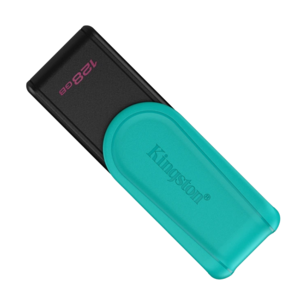 Флеш пам'ять USB Kingston DataTraveler Exodia S 128GB USB 3.2 Gen 1 Black + Turquoise (DTXS/128GB)
