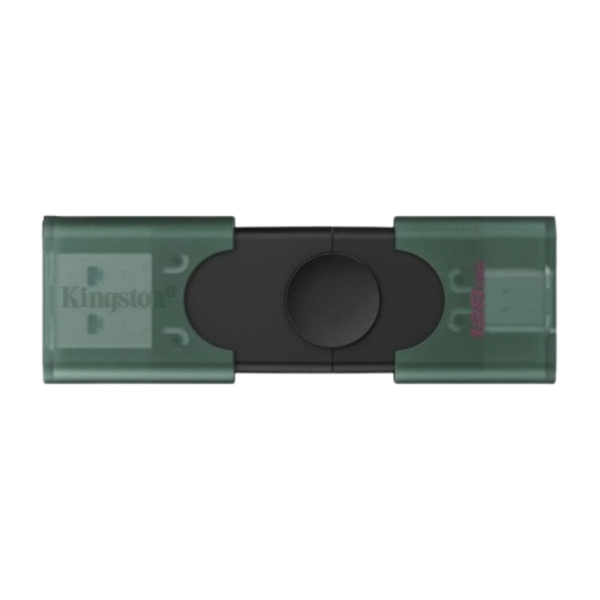 Флеш пам'ять USB Kingston DataTraveler Duo 128GB USB 3.2 Gen 1 Type-C Green (DTDEG2/128GB)