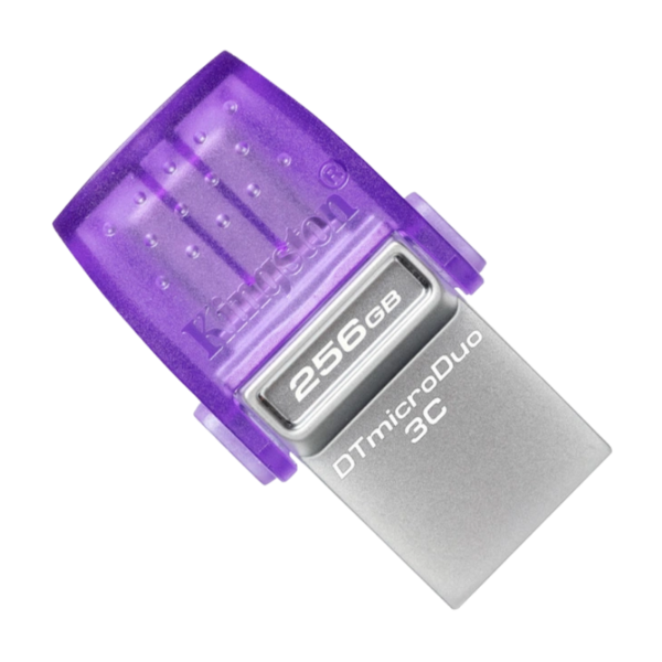 Флеш пам'ять USB Kingston DataTraveler microDuo 3C 256GB dual USB-A + USB-C (DTDUO3CG3/256GB)