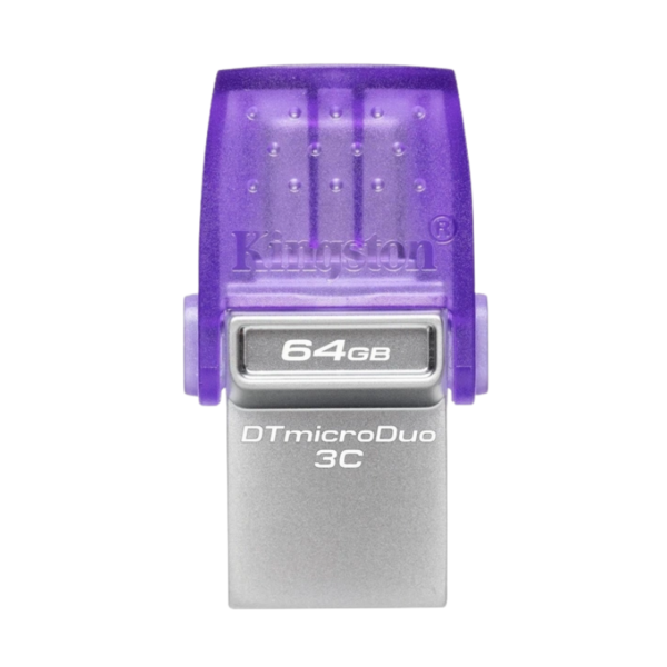 Флеш пам'ять USB Kingston DataTraveler microDuo 3C 64GB dual USB-A + USB-C (DTDUO3CG3/64GB)