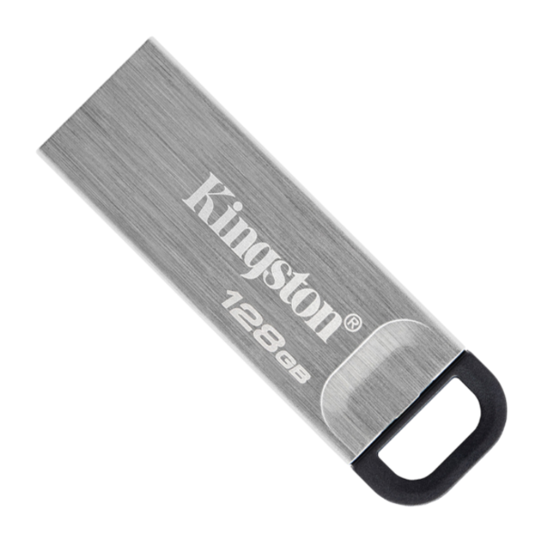 Флеш пам'ять USB Kingston DataTraveler Kyson 128GB USB 3.2 Gen 1 Silver + Black (DTKN/128GB)
