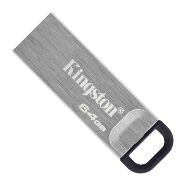 Флеш пам'ять USB Kingston DataTraveler Kyson 64GB USB 3.2 Gen 1 Silver + Black (DTKN/64GB)