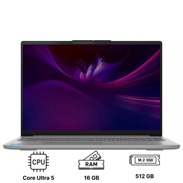 Ноутбук Lenovo IdeaPad Slim 5 16IMH10 16"/ Core Ultra 5 135H/ 16GB/ 1TB SSD/ Arc Graphics (83V7005SRA) Luna Grey