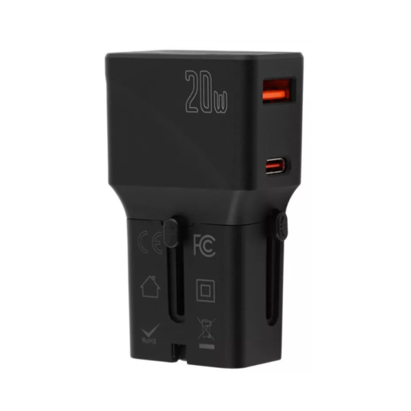 Travel Adapter Yesido MC17 Type-C 20W
