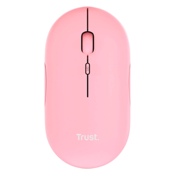Миша бездротова Puck Rechargeable Wireless Ultra-T hin Mouse Pink 1600 Dpi