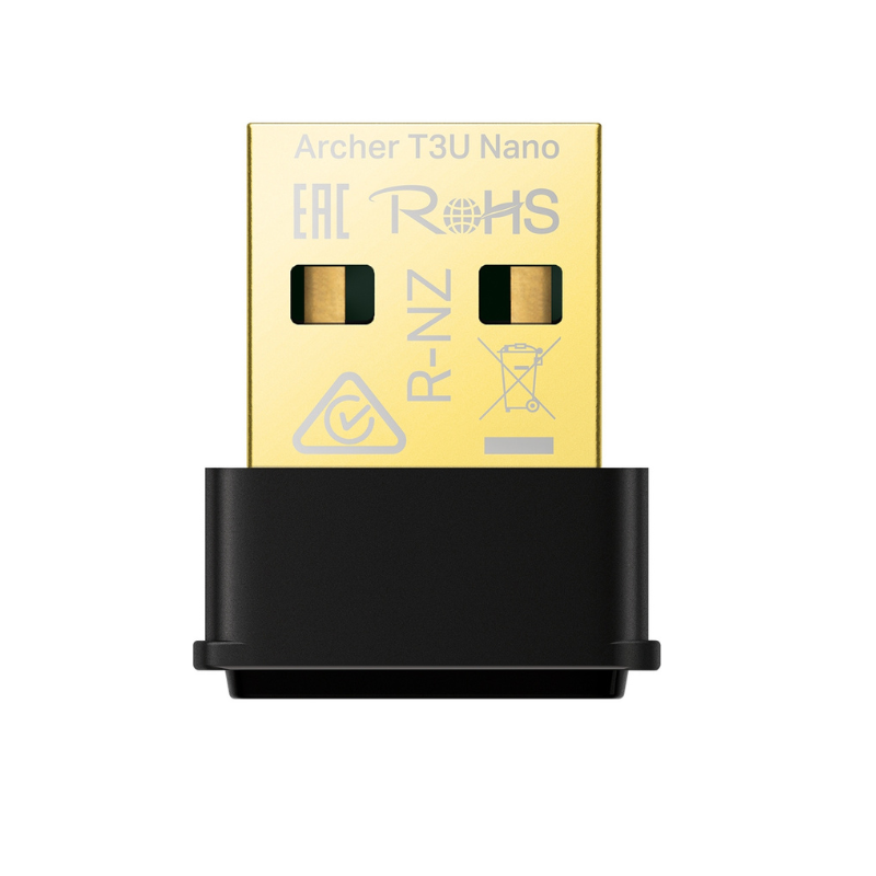 Бездротовий мережевий USB адаптер TP-Link Archer T3U Nano купити вай фай адаптер