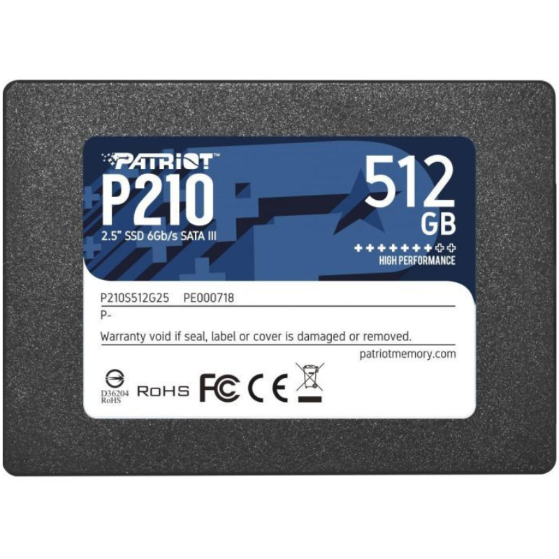 накопичувач 2.5" SSD 512GB P210 SATA 3.0 P210S512G25 купимти ссд накопичувач
