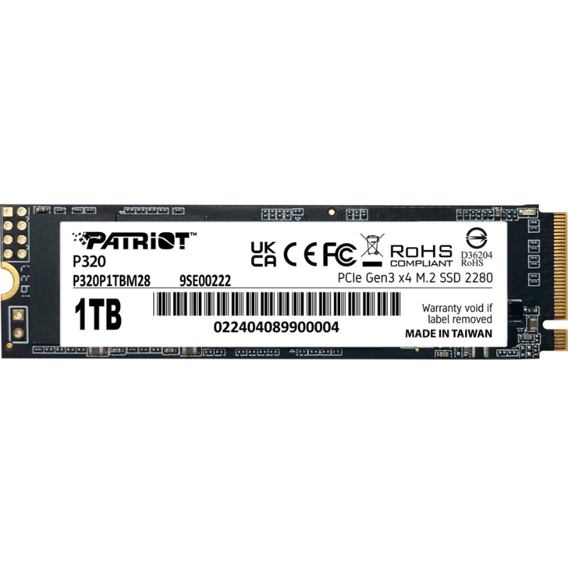 накопичувач M.2 1TB P320, NVMe 2280 P320P1TBM28 купити м2 накопичувач