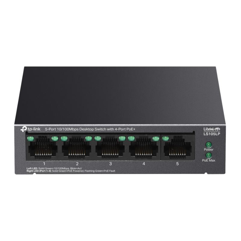 TP-LINK LS105LP Купити комутатор