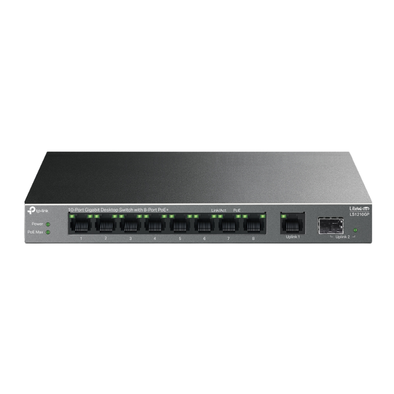 TP-LINK LS1210GP Замовити комутатор